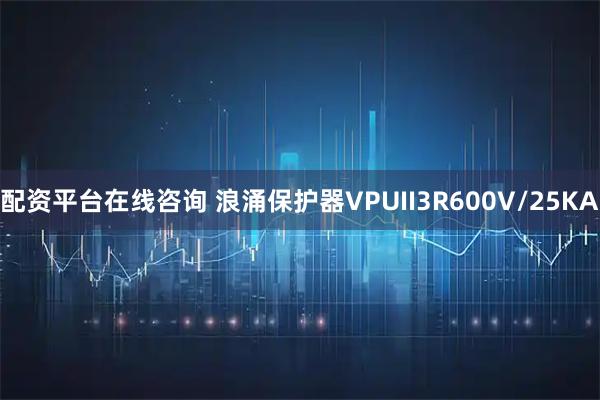 配资平台在线咨询 浪涌保护器VPUII3R600V/25KA