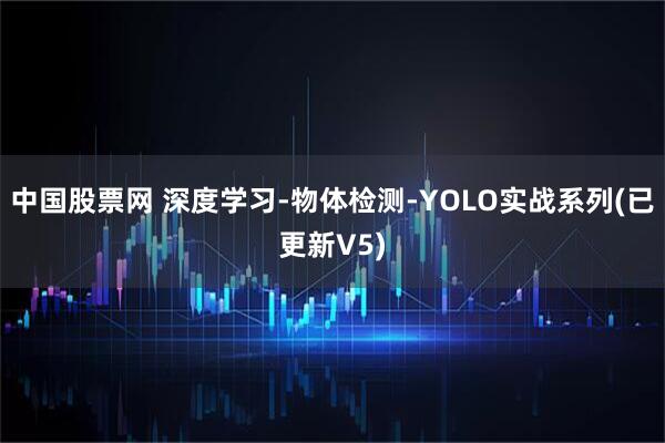 中国股票网 深度学习-物体检测-YOLO实战系列(已更新V5)